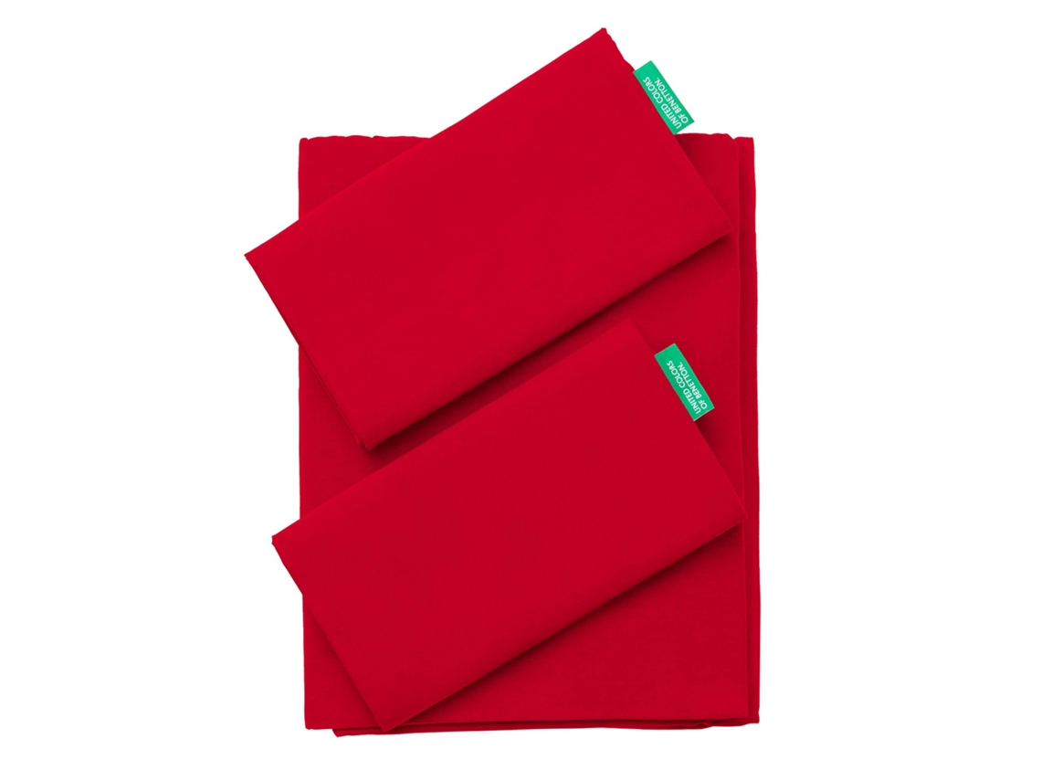 BENETTON - Sabana Bajera 200/20030cm Rojo Rainbow