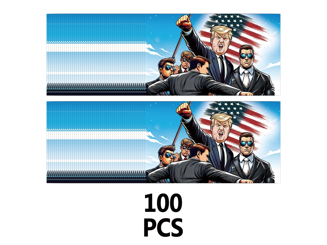 Paquete de 100 pegatinas de Trump