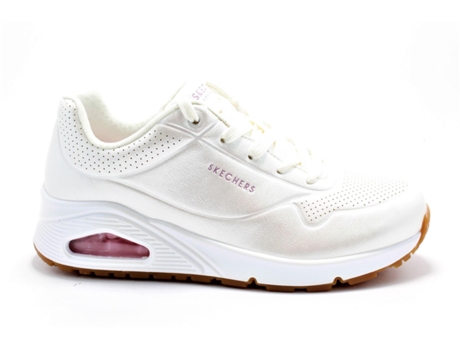 Botas SKECHERS Cuero Sintético Mujer (37 - Blanco)