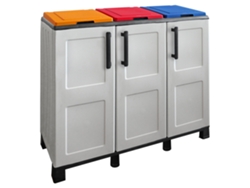 Armario Media Altura ARTPLAST Eco - Práctico para Espacios Reducidos - L1020 x P370 x H900 mm