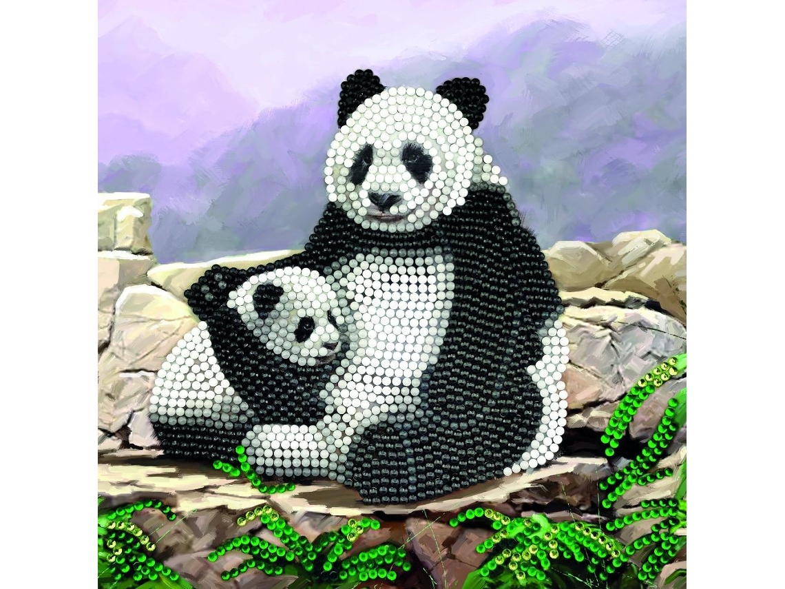 Kit de manualidades para niños CRAFT BUDDY Panda (6 anos)