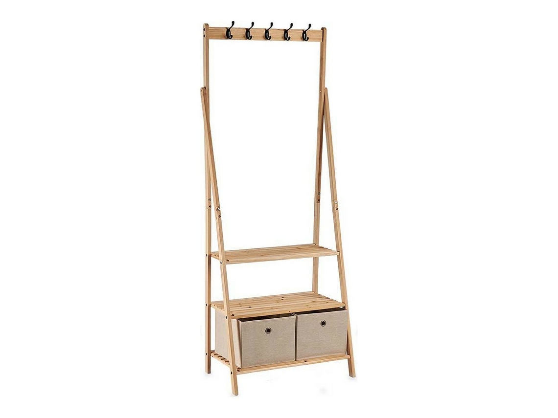 Perchero BIGBUY (Madera - 67 x 40.50 x 175 cm)
