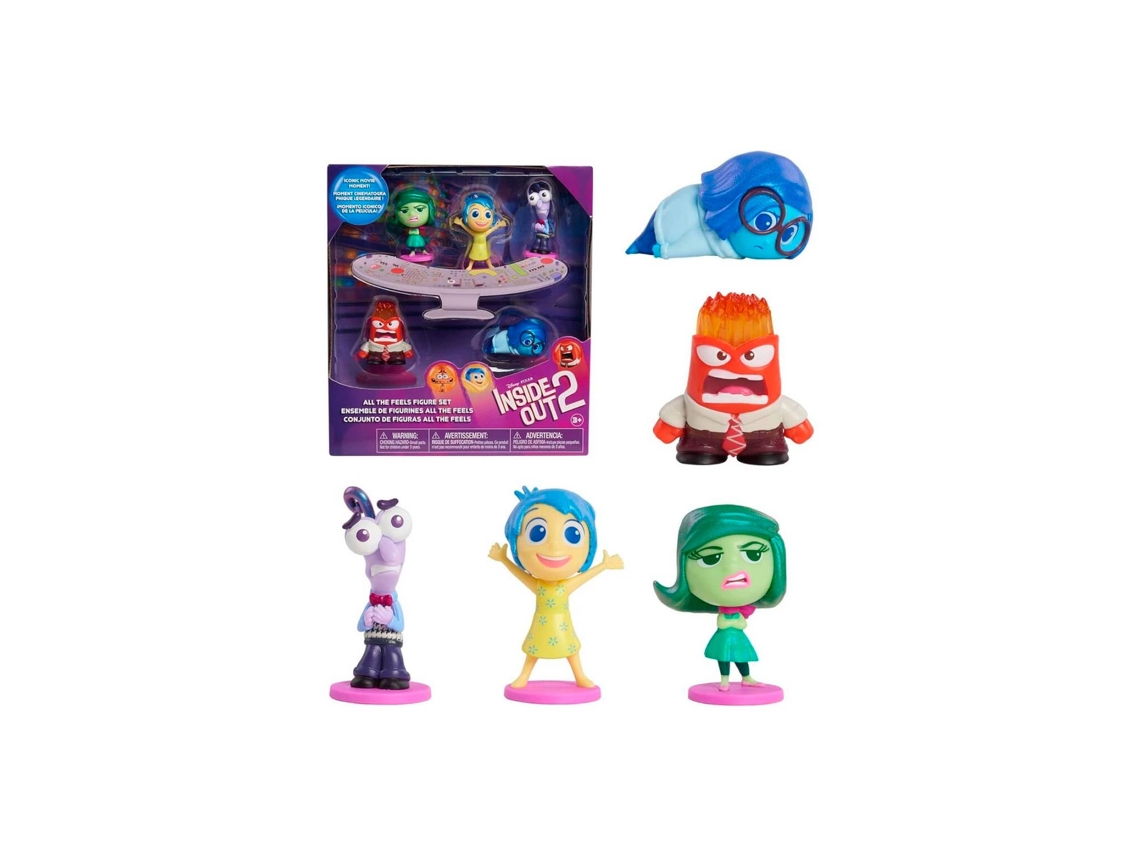 Del Revés Pack 5 Figuras Inside In Out 2 Del Revés Inside Out