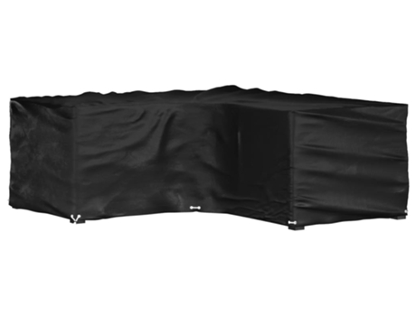 Funda Para Muebles De Jardín VIDAXL Negro Polietileno (215x215x70 cm)