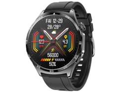Reloj Inteligente con Llamada Bluetooth Monitoreo de Ritmo Cardíaco Ecg Ppg Múltiples Modos Deportivos y Batería de Larga Duración Negro YEMAESRE