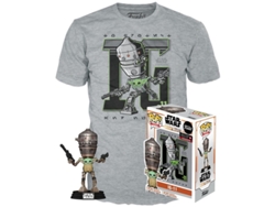 Set de figuras Pop Tee Star Wars Ig-11 con niño exclusivo B.active