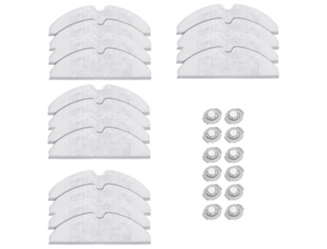 Paños de fregona, filtro de tanque de agua para Roborock S6 S5 Max S60 S5 S50 S55 E25 E35, repuestos de aspiradora, accesorios