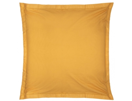 Funda de cojín algodón ocre 63x63cm MUEMUE