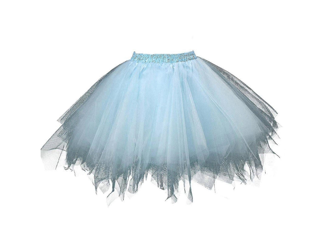 Faldas de verano 2024 para mujer, faldas de tul, malla, estilo princesa, vestidos cortos elásticos para baile.
