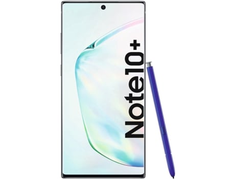 Smartphone SAMSUNG Galaxy Note 10+ 5G (Reacondicionado Como Nuevo - 256 GB - Plateado)