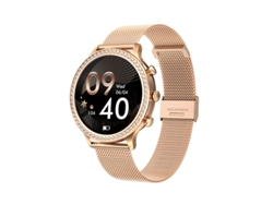 Reloj inteligente Diamond para mujer, 1,32 pulgadas, Bluetooth, monitor de ritmo cardíaco y actividad física, Yizhood