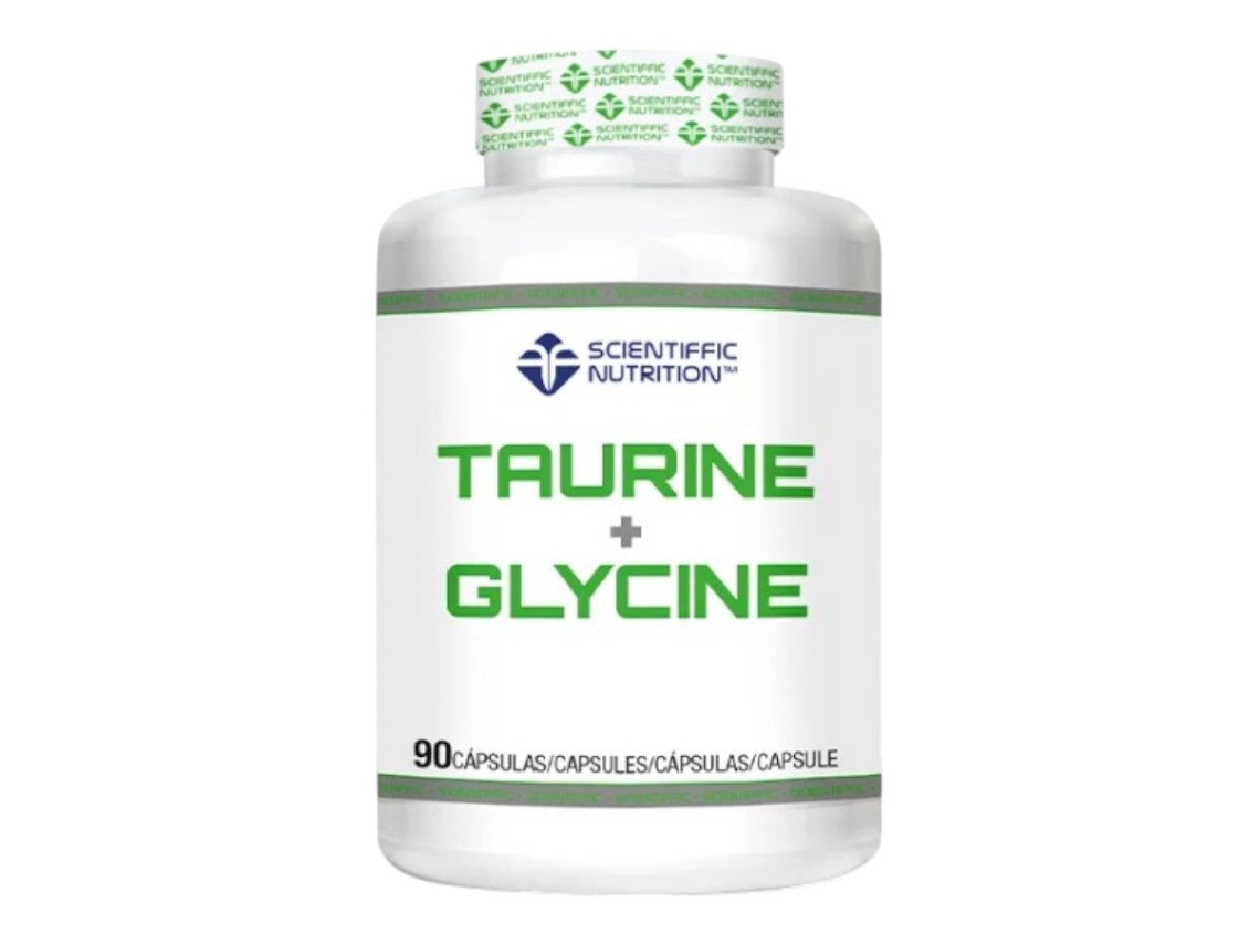 Taurina + Glicina 90 Cápsulas FITNESSZONE