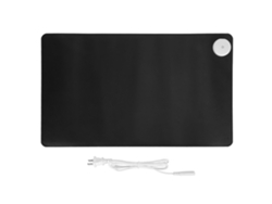 Almohadilla De Escritorio Térmica Warm Desktop Pad 3 Niveles De Calor Temporizador Impermeable Almohadilla Para Ratón Grande De Cuero Pu Con Enchufe Estadounidense