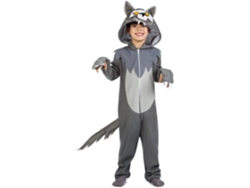 Disfraz de Niño DISFRAZZES Lobo Gris (Talla: 7 a 9 años)