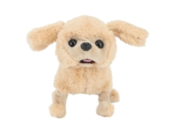 Peluche electrónico para perros que canta y camina - Marrón