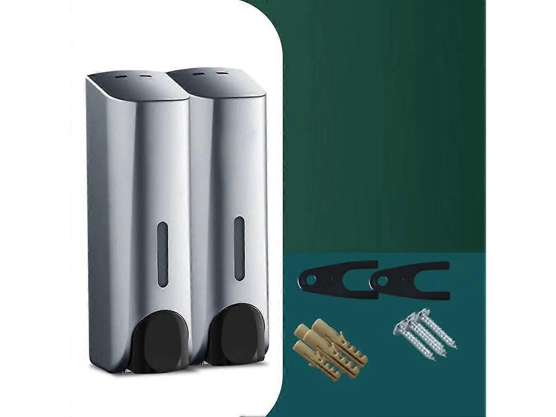 Dispensador de jabón líquido de pared Rosewell de 380 ml para ducha, champú y accesorios de baño