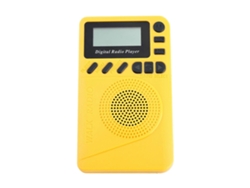 Radio digital Pocket Dab GOKOCO con MP3 y pantalla LCD.