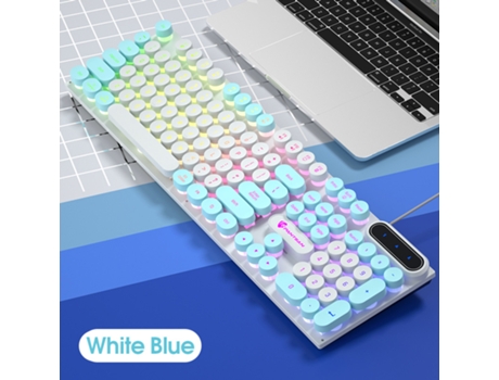 Teclado iluminado para computadora portátil HHZ Keyboard para juegos con cable externo