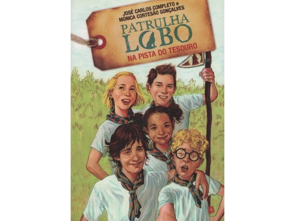 Libro Patrulha Lobo Na Pista Do Tesouro de José Carlos Completo e Mónica Cortesão Gonçalves (Portugués)