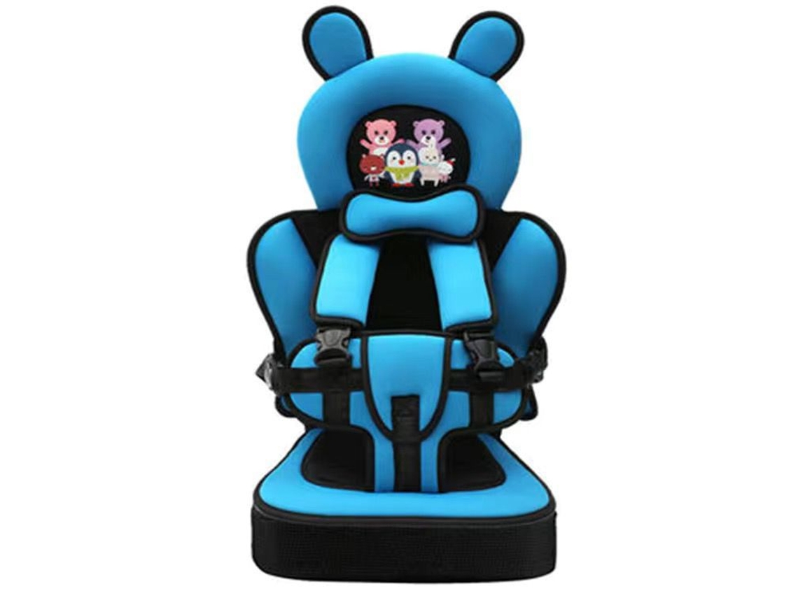 Assento Elevatório CHRUI Para Bebês De 3 A 12 Meses , De Apoio (Azul E Preto)