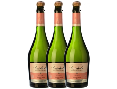 Espumante MIGUEL TORRES Miguel Torres Santa Digna Estelado Rosé Tempranillo Brut Valle Central (0.75 L - 3 unidades)