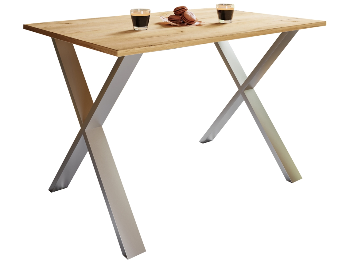 Mesa de comedor de madera Mesa de cocina Xona X Vcm