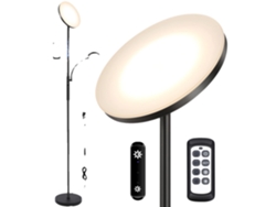 Lámpara de pie, brillo ajustable, doble fuente de luz, enchufe europeo OEM