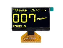 Módulo De Pantalla Oled Ssd1309 De 2,42 Pulgadas Con Instalación Mediante Soldadura (amarillo)