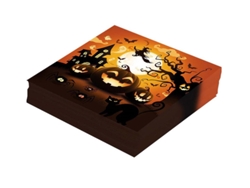 Servilletas GUIRCA Set de 12 de calabaza 33X33 cm
