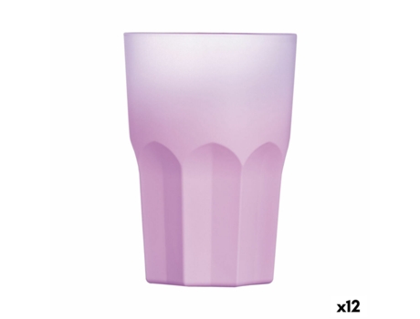 Vaso Luminarc Summer Pop Rosa Vidrio (400 ml) (12 Unidades)