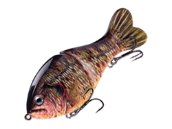 Señuelo De Pesca Glider Bait De 13 Cm, Artificial, Articulado, Tipo Swimbait, Con Acción Suave Para Peces Grandes.