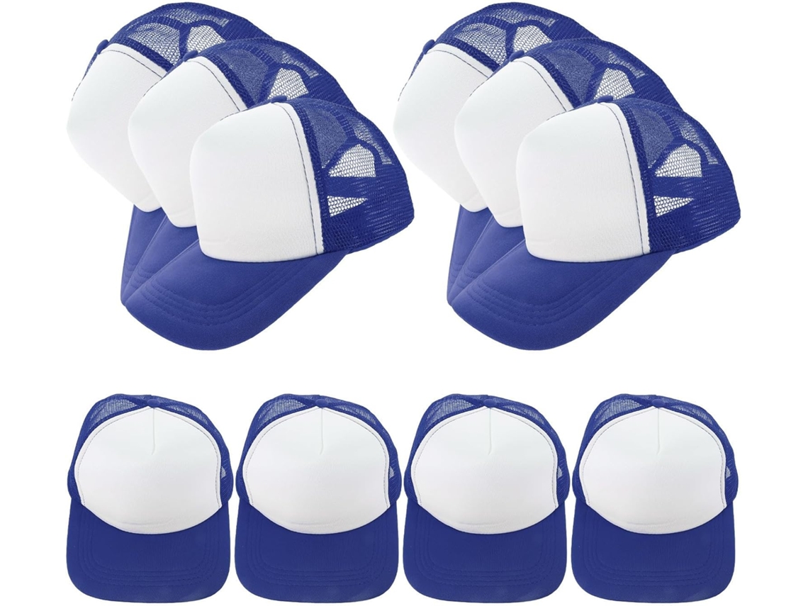 Gorras De Béisbol, Lisas, Reutilizables, Duraderas, Resistentes A La Deformación, Paquete De 10