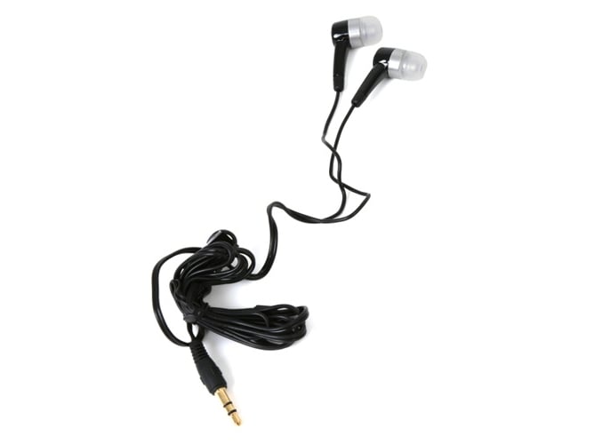 Auriculares con Cable GENER Omega Freestyle (In Ear - Noise Cancelling  - Negro)