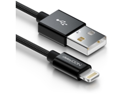 Cable Teléfono Móvil Usb DELEYCON Negro