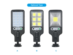 2026-30pcs Lámpara Solar Calle Cob Con Sensor De Movimiento Pir, 3 Modos, Resistente Al Agua Ip44 Para Patio Jardín