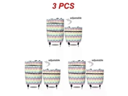 Bolsa de compras plegable, carrito con ruedas, organizador de verduras, portátil. GOKOCO