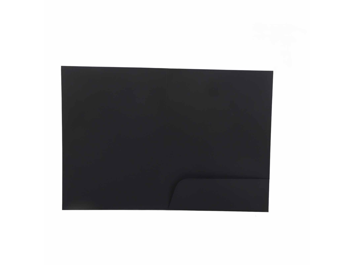 Carpeta Con Bolsillo, Diseño En Forma De L, Biselada, Resistente, Material Para Papel A4, Material De Oficina.