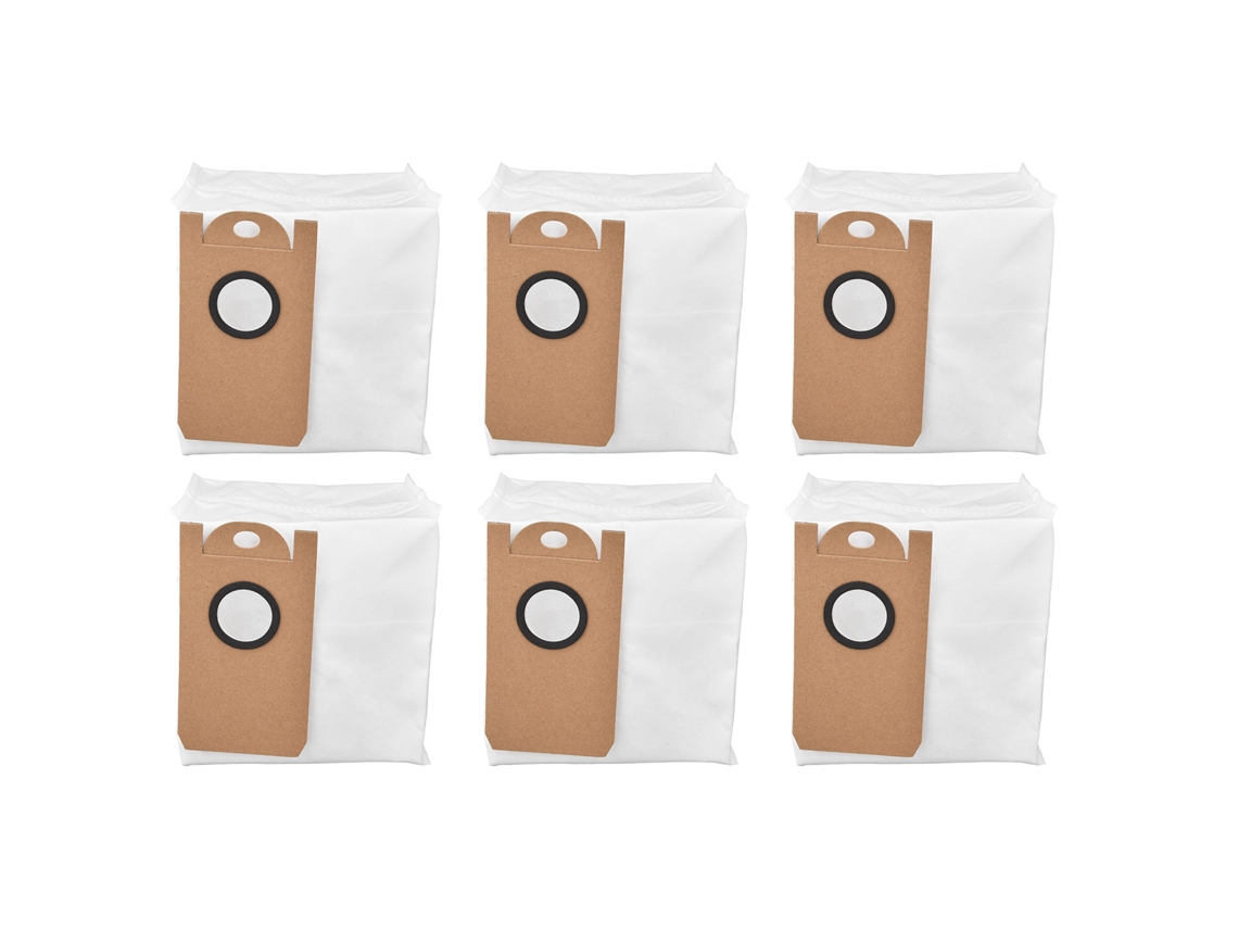 6 Bolsas Para Aspiradora Robot Viomi S9 Con Esponja Eva, Cartón De 3 Capas.