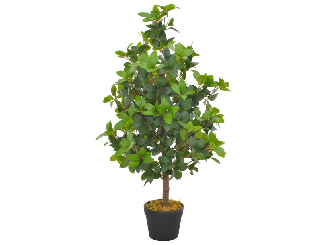 Plante Artificielle Avec Pot Laurier Vert 90 Cm Décoration Intérieur Dec022023 Décoshop26