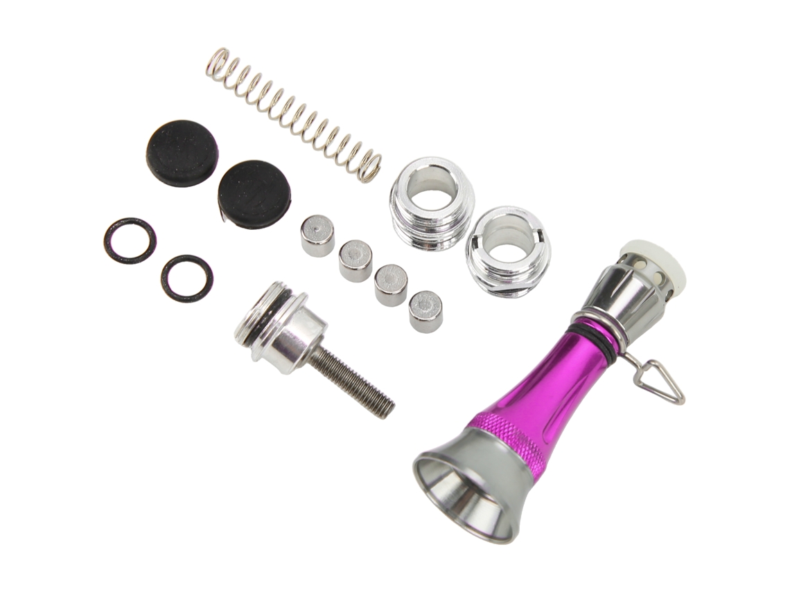 2026rebe-equilibrador De Carrete De Pesca Aluminio Resistente A La Corrosión Accesorio Diy Morado