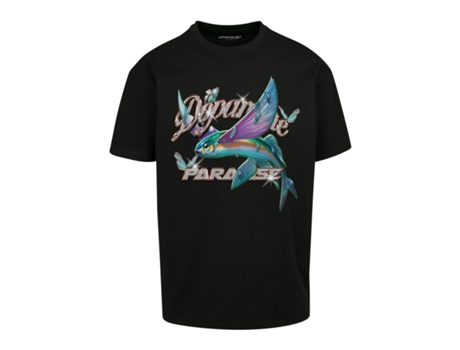 Camiseta MISTER TEE Dopamine Paradise Negro (XL)