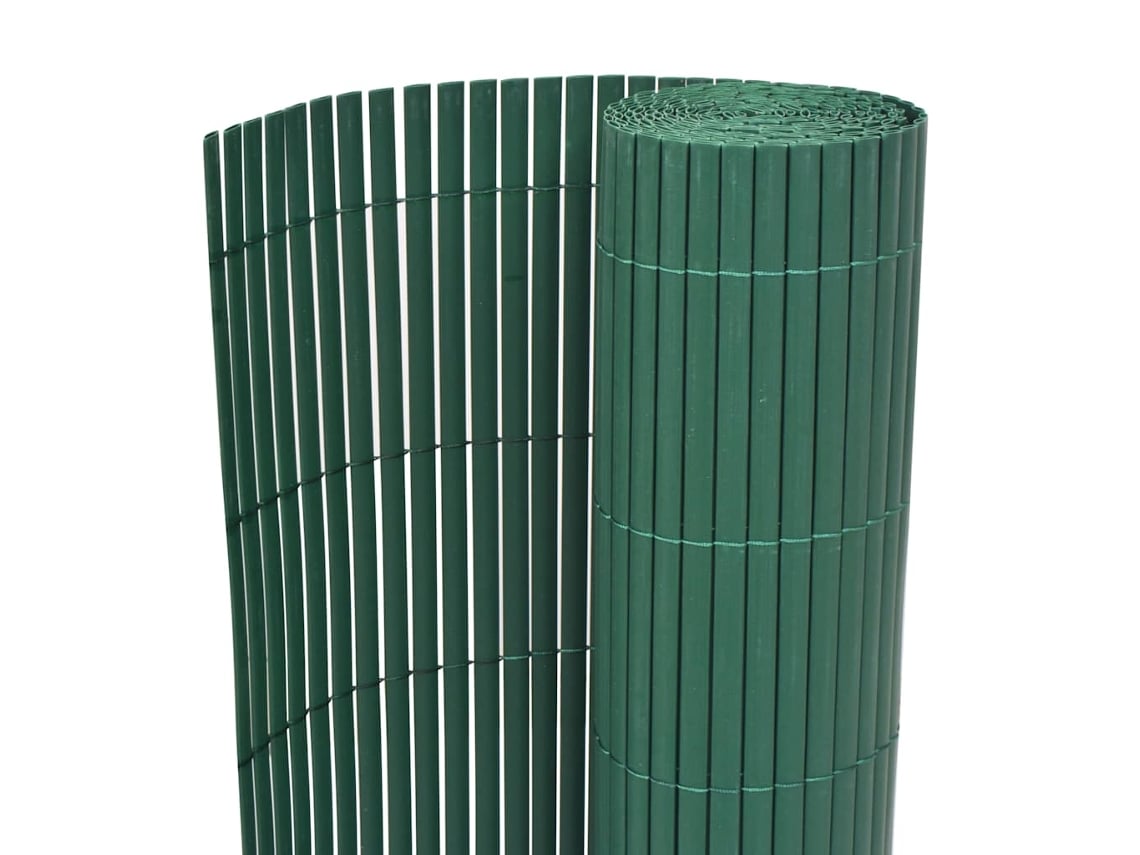 Panel de valla VIDAXL Verde PVC (90 x 300 cm)