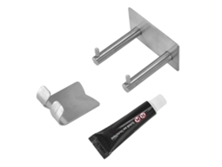 Conjunto De Ganchos De Toalha Em Aço Inoxidável Com Alta Capacidade De Suporte Para Banheiro Cozinha Vestidor