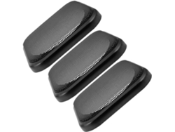 Rejilla De Plástico Cuadrada Reutilizable Para Altavoces De Audio De Coche, Fácil De Instalar (paquete De 3)