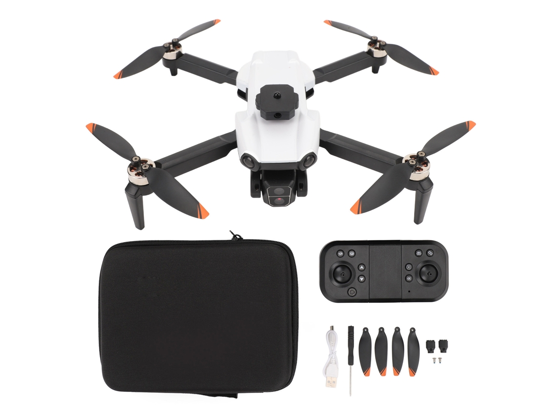 Dron Profesional Con Motor Sin Escobillas, Cámara 8k, Sistema Para Evitar Obstáculos Y Fpv (blanco)