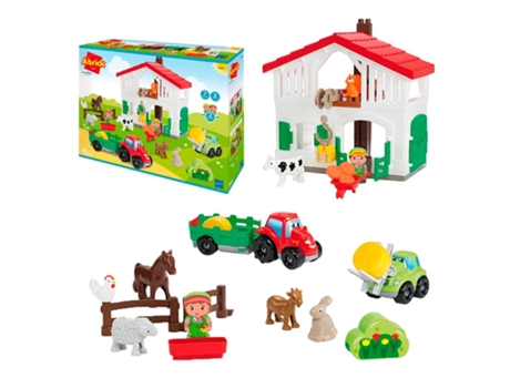 Figura de Jugar SMOBY Granja Abrick (Edad Mínima Recomendada: 12 meses)