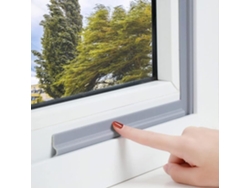 Exclusor De Corriente De Aire En Forma De T, 6 M, Gris, Autoadhesivo, Aislamiento Acústico, Vedación Para Ventanas Y Puertas
