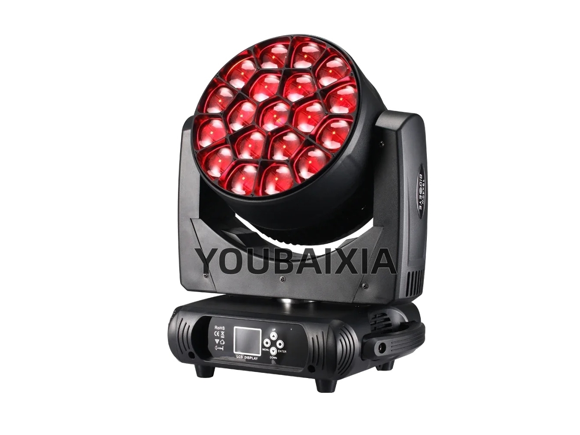 Efecto de iluminación escénica, alto brillo, control DMX, 1 luz, enchufe europeo, OEM