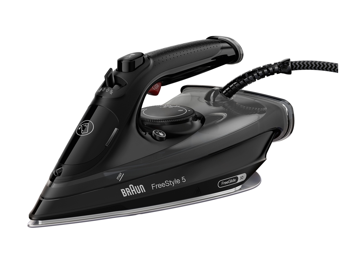 Plancha de vapor BRAUN TexStyle 5 SI5088BK (Chorro de vapor de 220 g/min)