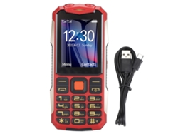 Teléfono Móvil Para Personas Mayores 2g Ultra Delgado 4800mah Doble Sim Pantalla De 2,6 Pulgadas Alarma Sos Botones Grandes